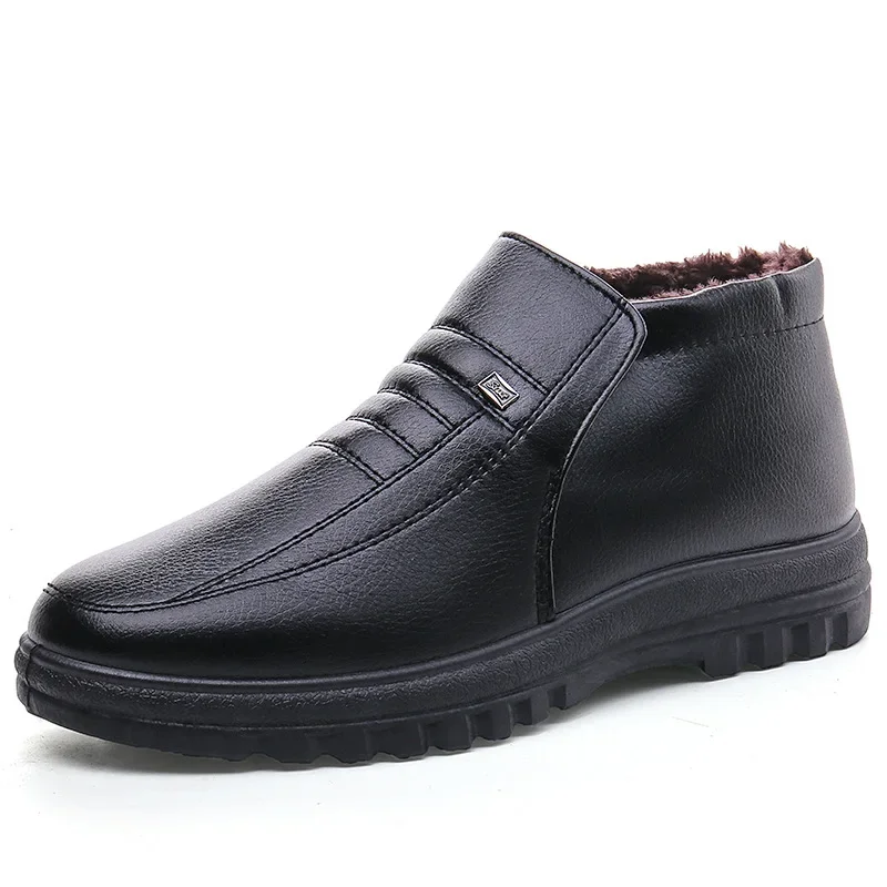 Men Shoes Office - 플러스 사이즈 남성용 따뜻한 코튼 신발,