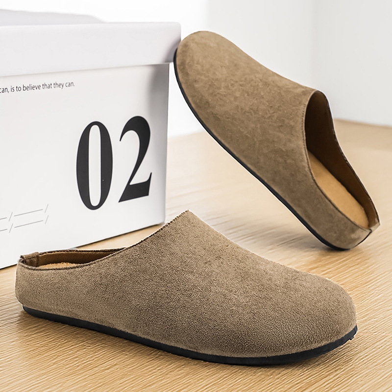 Men Shoes Office - 남성용 새로운 슬립온 뮬즈, 앞이 막힌
