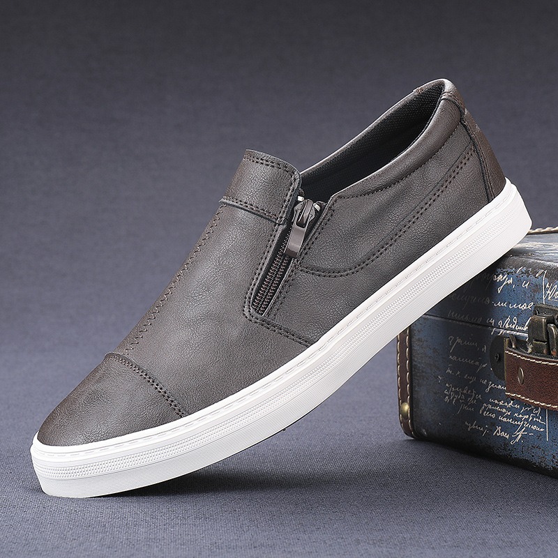 Men Shoes Elegant - 하이 퀄리티 가죽 캐주얼 신발, 럭셔리