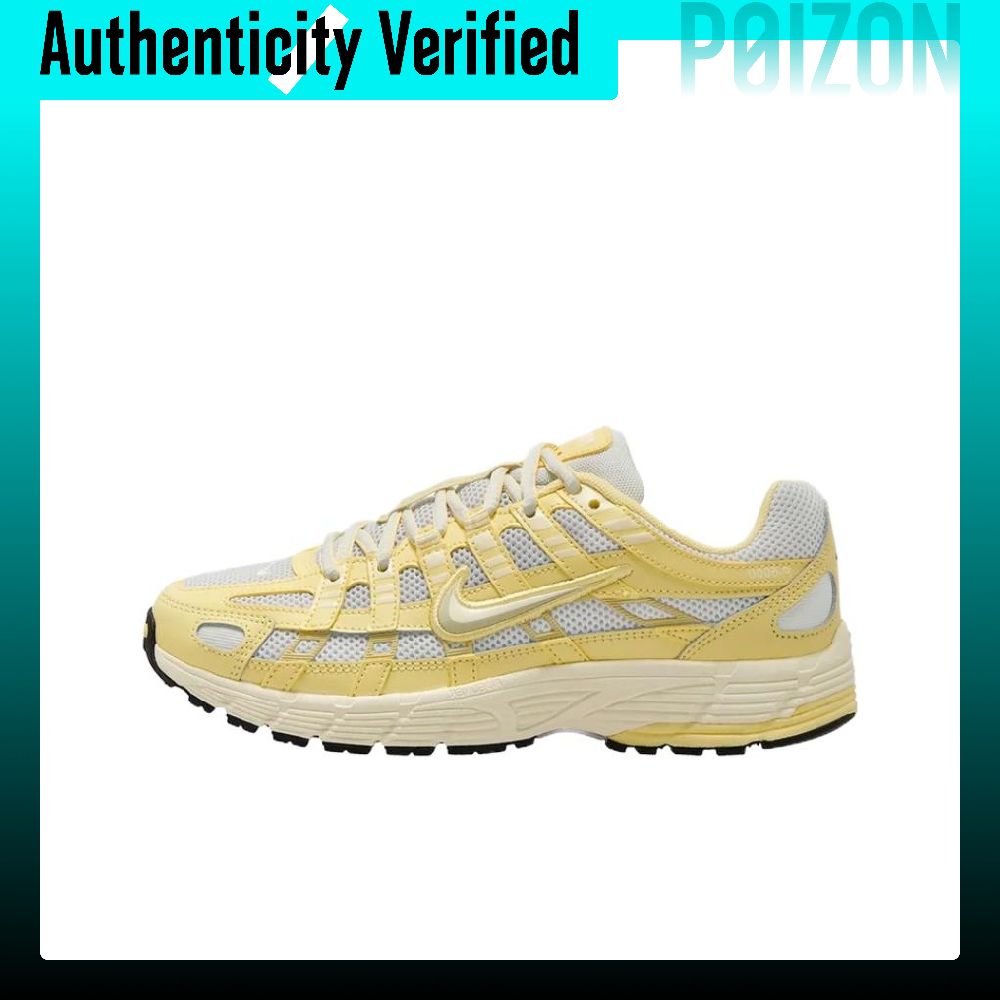 Men Shoes Yellow - 나이키 P 6000 내마모성 통기성 로우탑