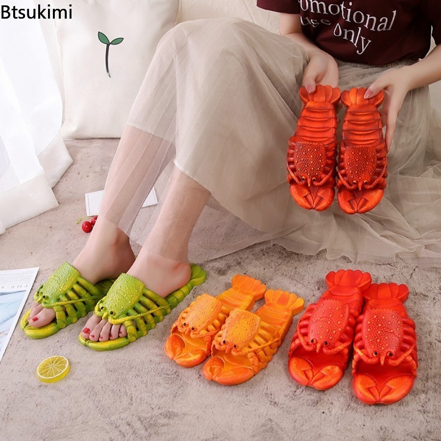 Men'S Shoes To Women'S Size - 새로운 2026 여름 재미있는 만화 랍스터