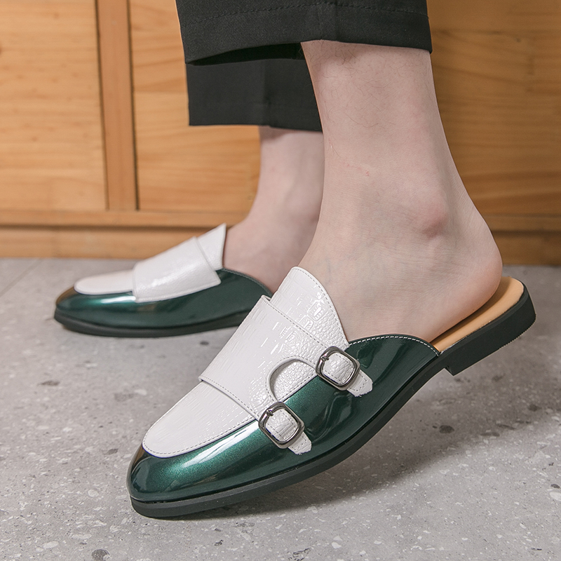 Men Shoes Type - 남성용 하프 슬리퍼 슈즈, 남성용 럭셔리