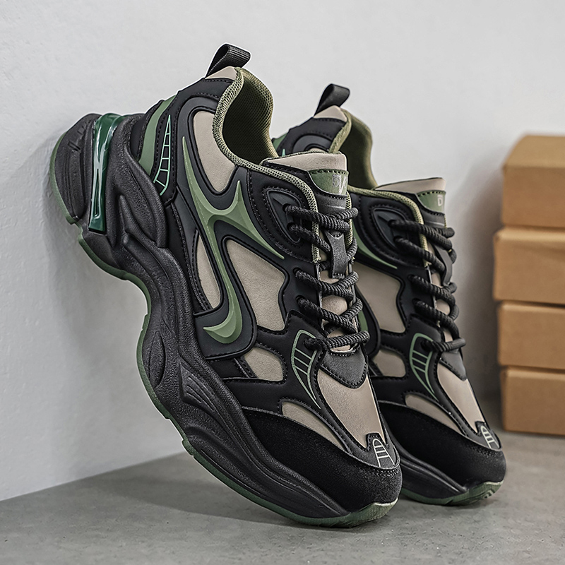 세련된 컬러 블록 디자인의 남성용 캐주얼 스포츠화, 키 - Men Shoes Size Chart 리뷰 및 가격