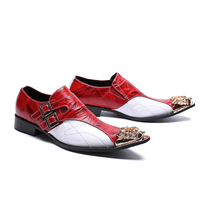 럭셔리 남자 정품 가죽로 퍼스 레트로 술 신발에 미끄러 - Men Shoes Elegant 리뷰 및 가격