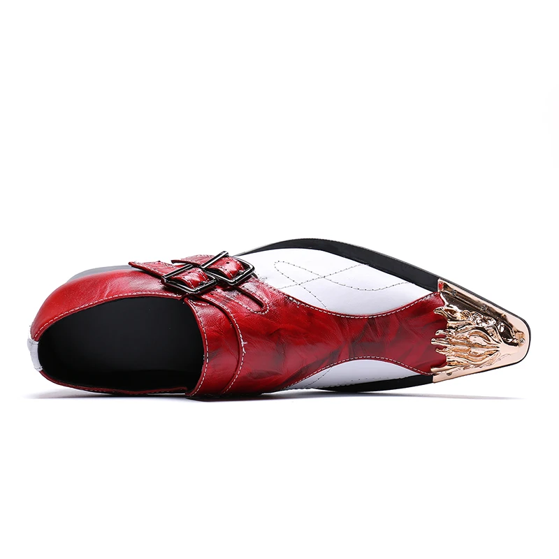 럭셔리 남자 정품 가죽로 퍼스 레트로 술 신발에 미끄러 - Men Shoes Elegant 리뷰 및 가격