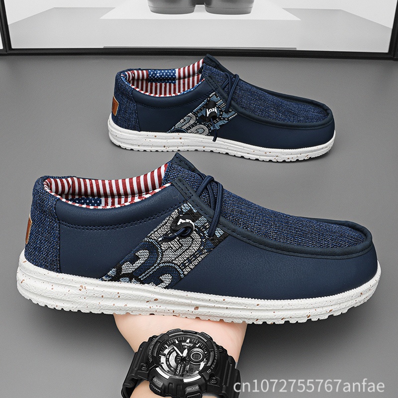 핫세일 블루/블랙 남성 로퍼 패션 컴포트 슬립온 남성  - Men Shoes Sale 리뷰 및 가격
