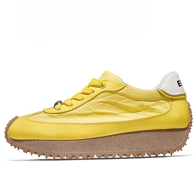 남성과 여성의 두꺼운 바닥 스포츠 캐주얼 신발을위한 정 - Men Shoes Yellow 리뷰 및 가격