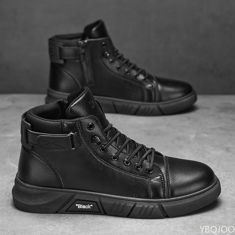 새로운 봄 가을 심플하고 편안한 하이탑 남성 신발 캐주 - Men'S Shoes Dress Casual 리뷰 및 가격
