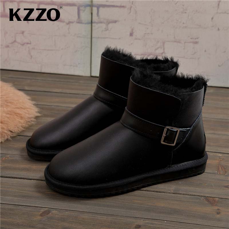 KZZO 2025 신사복 캐주얼 진짜 양피 가죽 겨울  - Men Shoes Type 리뷰 및 가격