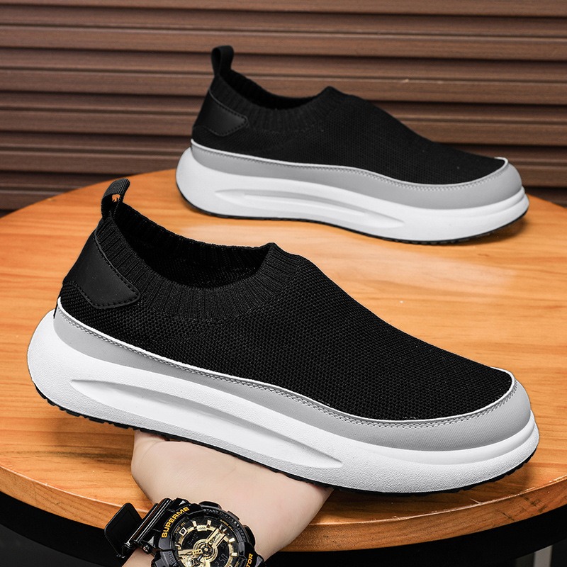 2025 신상 남성 신발 통기성 메쉬 캔버스화 패션 탄 - Men Shoes Type 리뷰 및 가격