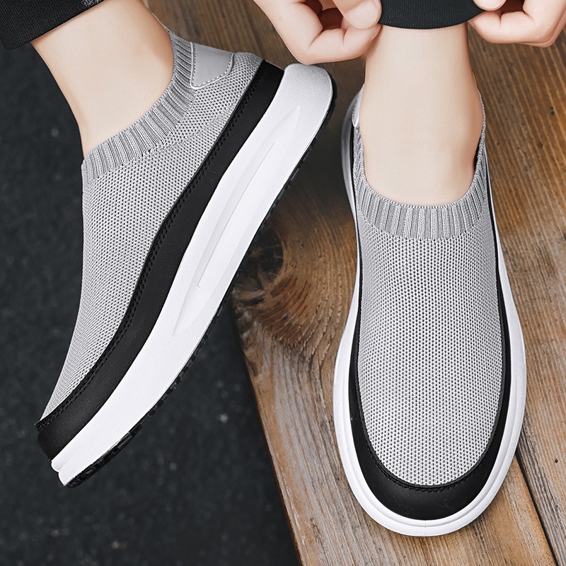 2025 신상 남성 신발 통기성 메쉬 캔버스화 패션 탄 - Men Shoes Type 리뷰 및 가격