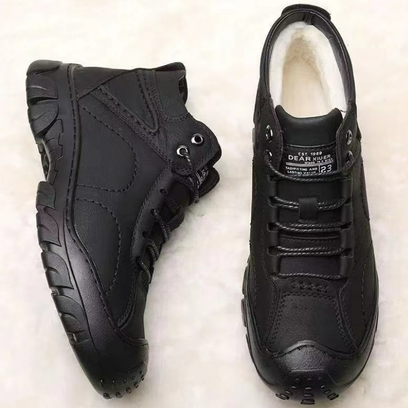 남성 부츠 레이스업 앵클 부츠 신상 겨울 플러시 남성  - Men Shoes Office 리뷰 및 가격