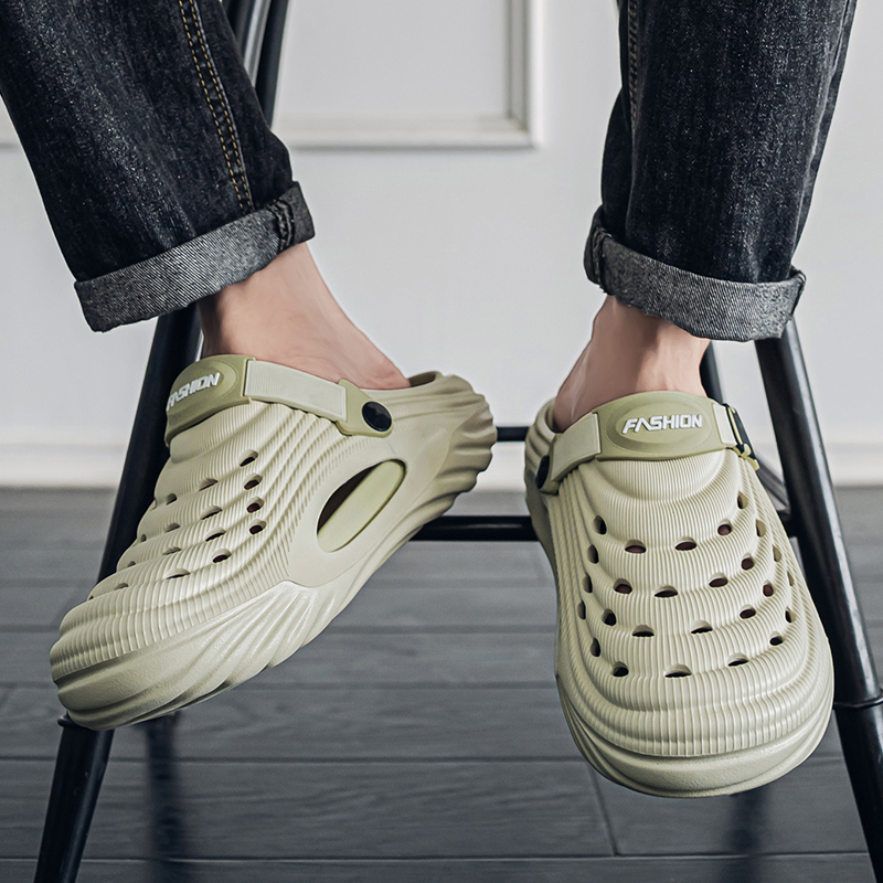 새로운 커플 모델 홀 슈즈 여름 여성 샌들 비치 경량  - Men'S Shoes In Style 리뷰 및 가격