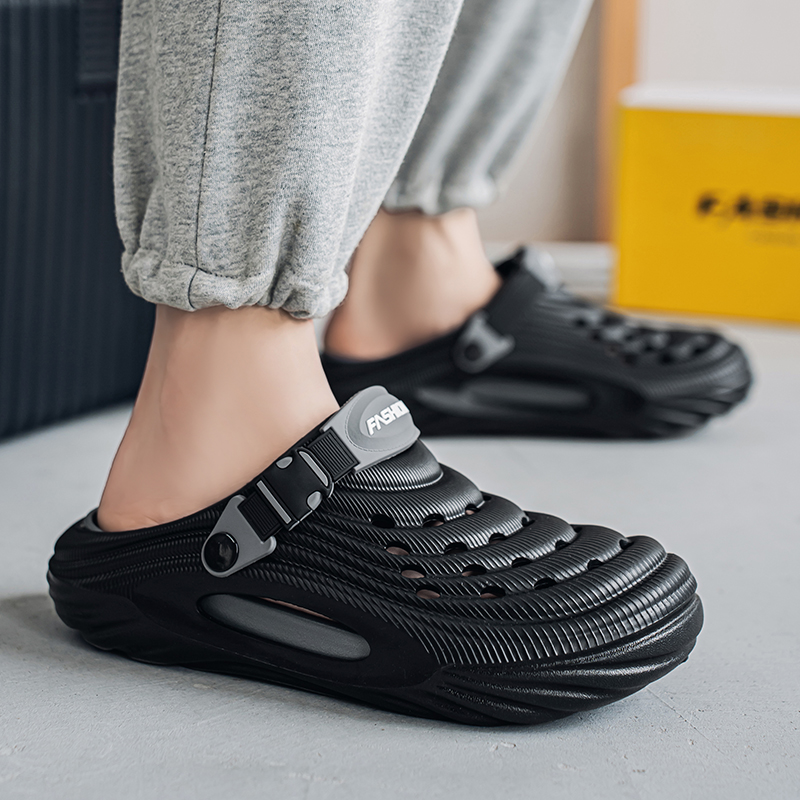 새로운 커플 모델 홀 슈즈 여름 여성 샌들 비치 경량  - Men'S Shoes In Style 리뷰 및 가격