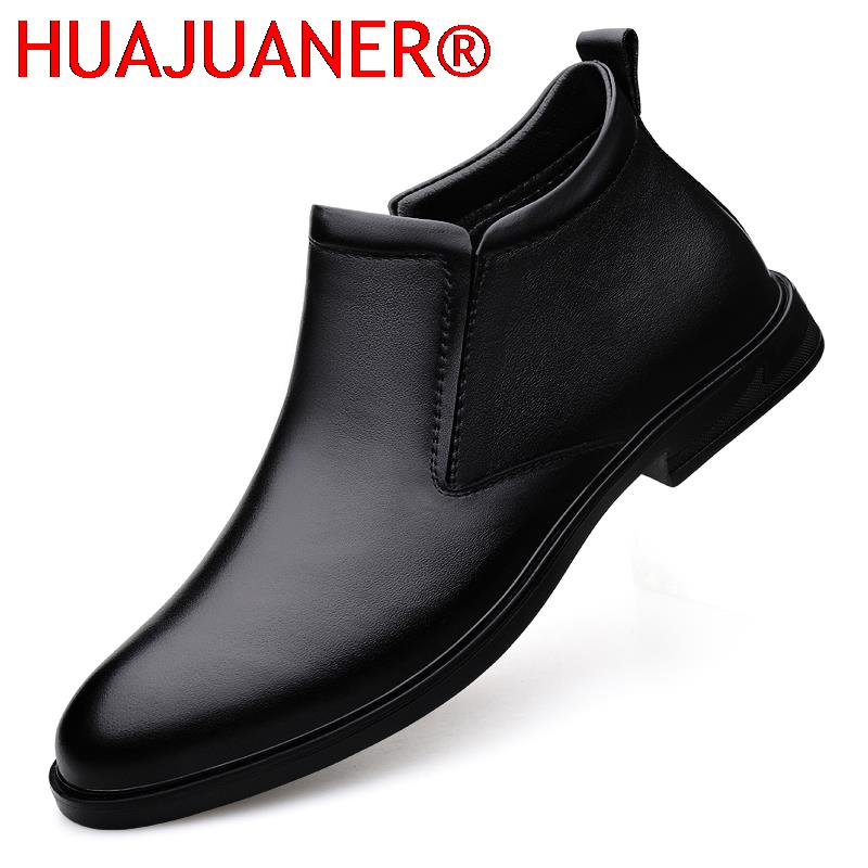 첼시 부츠 블랙 남성 짧은 정품 가죽 부츠 봄 가을 캐 - Men'S Shoes Dress Casual 리뷰 및 가격