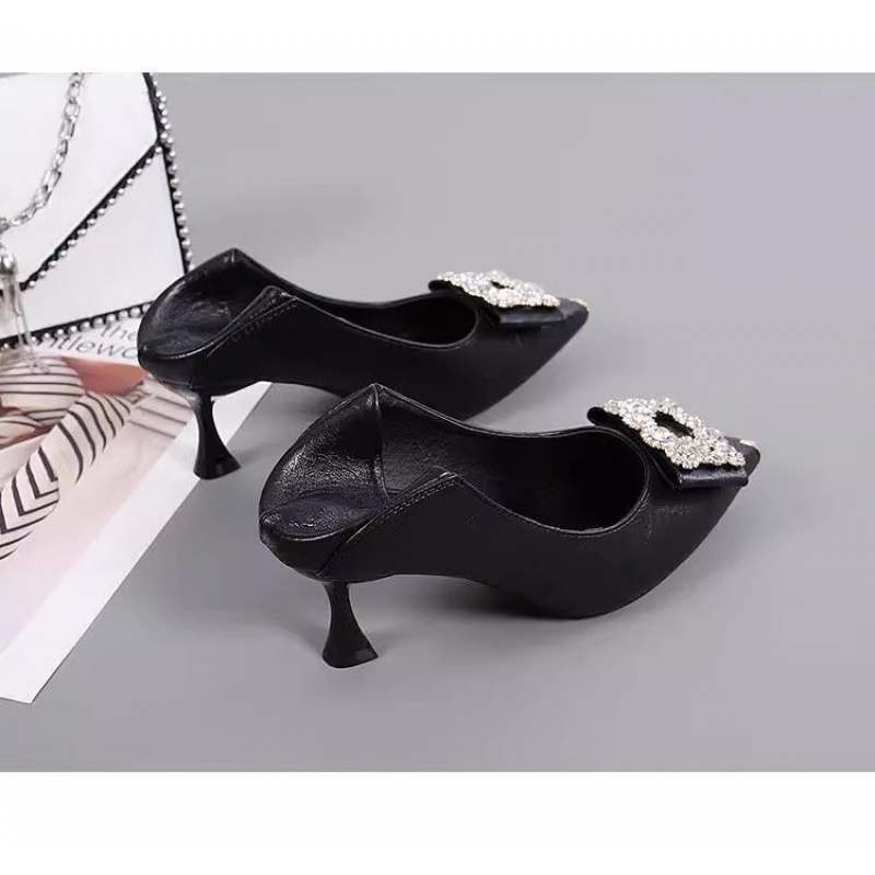 여성 섹시 하이힐 클래식 여성용 펌프스 가을 가죽 드레 - Men Shoes Type 리뷰 및 가격