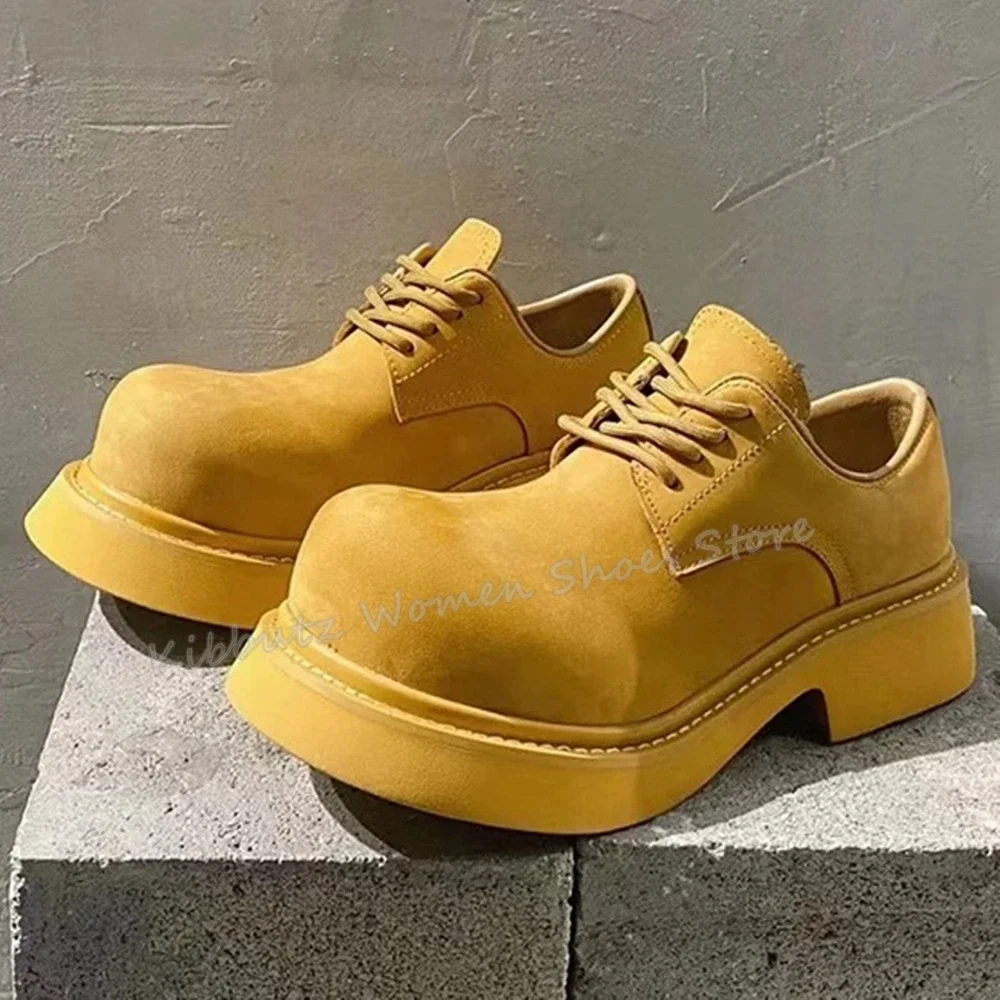 빅헤드 펌프스 레이스업 청키 힐 패션 럭셔리 섹시 편안 - Men'S Shoes To Women'S Size 리뷰 및 가격