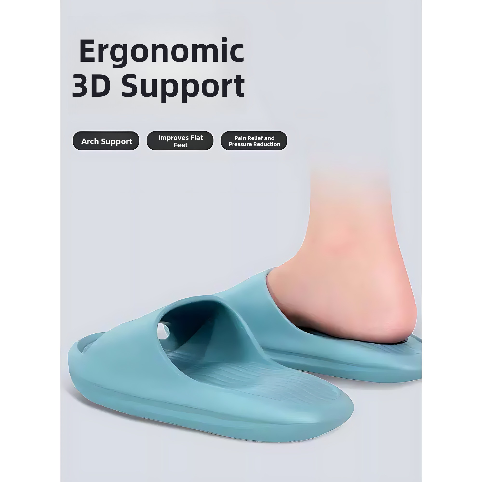 족저근막염 남녀공용 아치 서포트 슬리퍼 통기성 EVA  - Men'S Shoes With Support 리뷰 및 가격