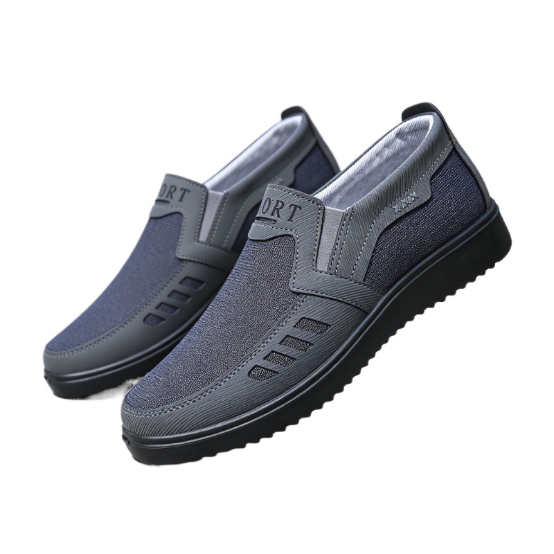 남성용 슬립온 캔버스 로퍼 통기성 편안한 플랫 슈즈 미 - Men'S Shoes Dress Casual 리뷰 및 가격